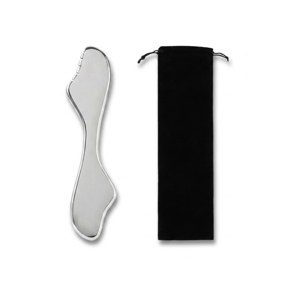 BLUSH LAB Long Stainless Steel Gua Sha Neck & Body Tool